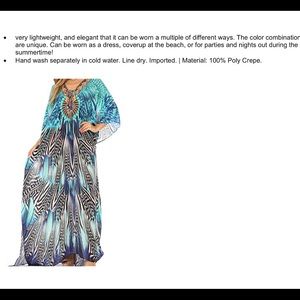 Kaftan Dress